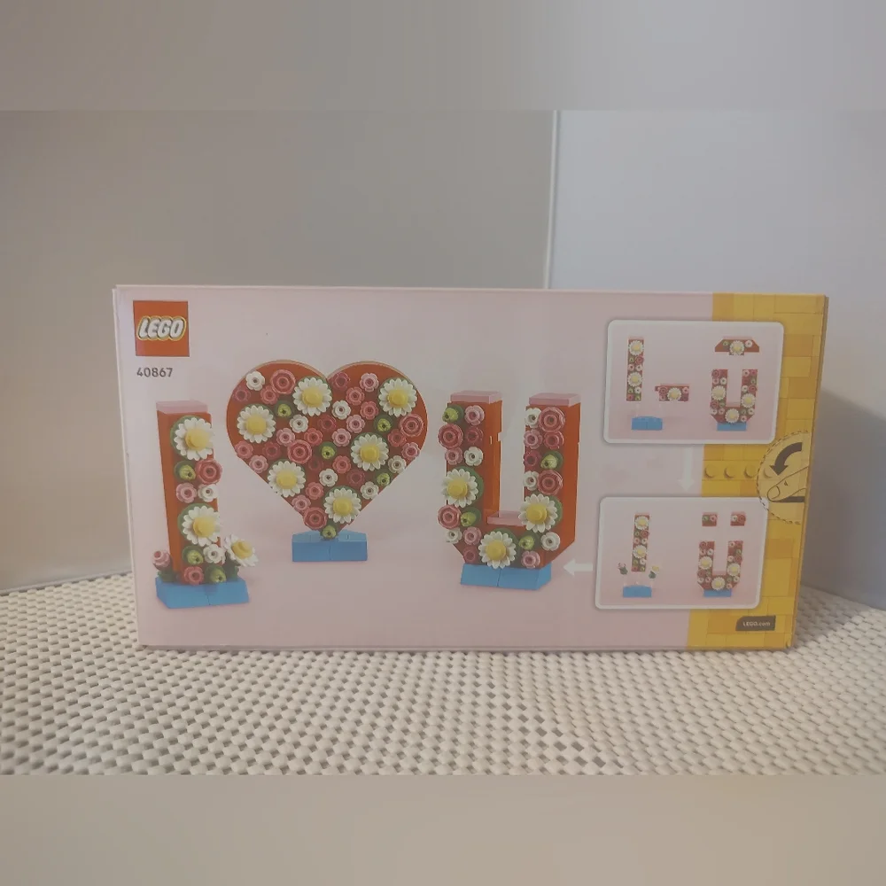 Lego 40867 Love Letters NWT Building Toy Set Valentine's Day